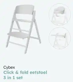 Multi bazar Cybex Click & fold eetstoel 3 in 1 set aanbieding