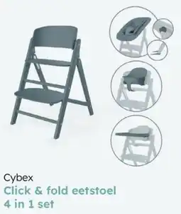 Multi bazar Cybex Click & fold eetstoel 4 in 1 set aanbieding