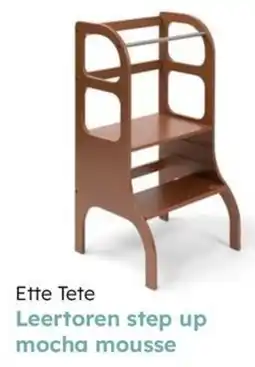 Multi bazar Ette Tete Leertoren step up mocha mousse aanbieding