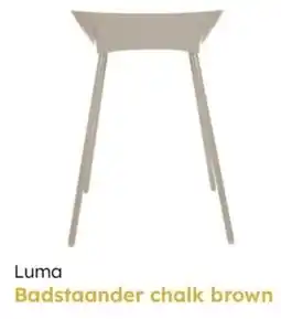 Multi bazar Luma Badstaander chalk brown aanbieding
