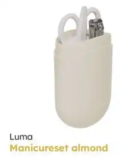 Multi bazar Luma Manicureset almond aanbieding