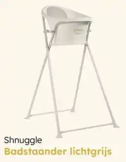 Multi bazar Shnuggle Badstaander lichtgrijs aanbieding