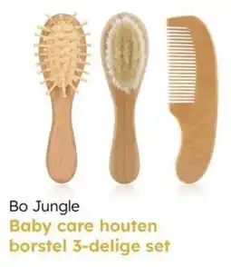 Multi bazar Bo Jungle Baby care houten borstel aanbieding