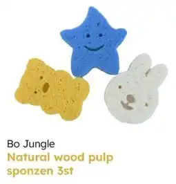 Multi bazar Bo Jungle Natural wood pulp sponzen aanbieding