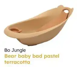 Multi bazar Bo Jungle Bear baby bad pastel terracotta aanbieding