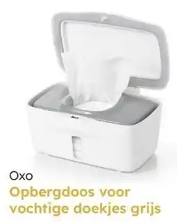 Multi bazar Охо Opbergdoos voor vochtige doekjes grijs aanbieding