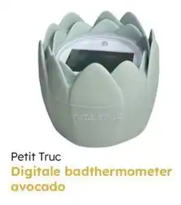 Multi bazar Petit Truc Digitale badthermometer avocado aanbieding