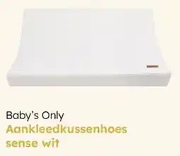 Multi bazar Baby's Only Aankleedkussenhoes sense wit aanbieding