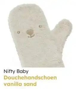 Multi bazar Nifty Baby Douchehandschoen vanilla sand aanbieding