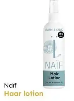 Multi bazar Naïf Haar lotion aanbieding