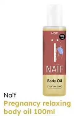 Multi bazar Naïf Pregnancy Relaxing Body Oil aanbieding