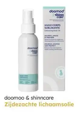 Multi bazar doomoo & shinncare Zijdezachte lichaamsolie aanbieding