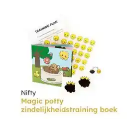Multi bazar Nifty magic potty zindelijkheidstraining boek aanbieding