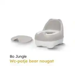 Multi bazar Bo Jungle WC-potje bear nougat aanbieding