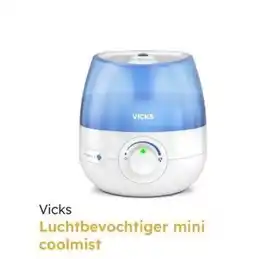 Multi bazar Vicks luchtbevochtiger mini coolmist aanbieding