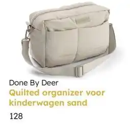 Multi bazar Done by deer quilted organizer voor kinderwagen sand aanbieding