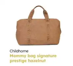 Multi bazar Childhome mommy bag signature prestige hazelnut aanbieding