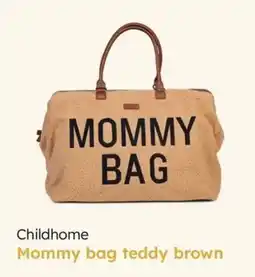 Multi bazar Childhome mommy bag teddy brown aanbieding