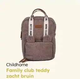 Multi bazar Childhome family club teddy zacht bruin aanbieding