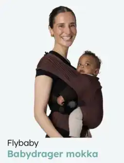 Multi bazar Flybaby babydrager mokka aanbieding