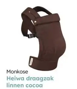 Multi bazar Monkose heiwa draagzak linnen cocoa aanbieding