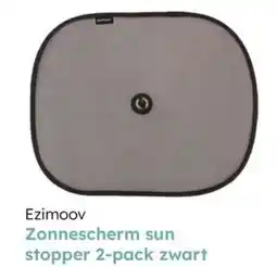 Multi bazar Ezimoov Zonnescherm sun stopper 2-pack zwart aanbieding