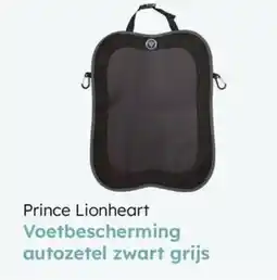 Multi bazar Prince Lionheart Voetbescherming autozetel zwart grijs aanbieding