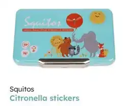 Multi bazar Squitos citronella stickers aanbieding