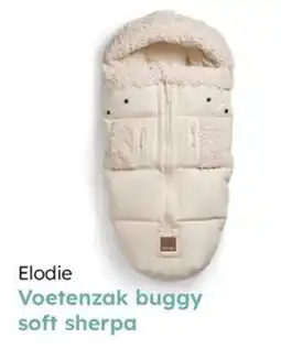 Multi bazar Elodie voetenzak buggy soft sherpa aanbieding