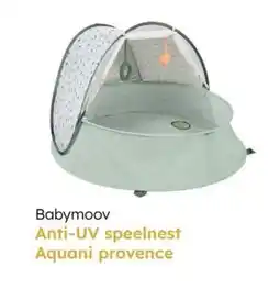 Multi bazar Babymoov Anti-UV speelnest Aquani provence aanbieding