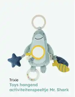 Multi bazar Trixie Toys hangend activiteitenspeeltje Mr. Shark aanbieding