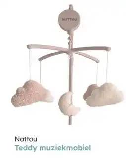 Multi bazar Nattou teddy muziekmobiel aanbieding