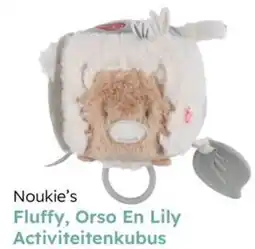 Multi bazar Noukie's fluffy orso en lily activiteitenkubus aanbieding