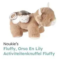 Multi bazar Noukie's Fluffy Orso En Lily Activiteitenknuffel Fluffy aanbieding