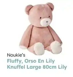 Multi bazar Noukie's Fluffy Orso En Lily Knuffel Large Lily aanbieding