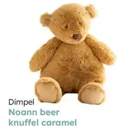 Multi bazar Dimpel noann beer knuffel caramel aanbieding