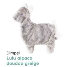 Multi bazar Dimpel lulu alpaca doudou greige aanbieding