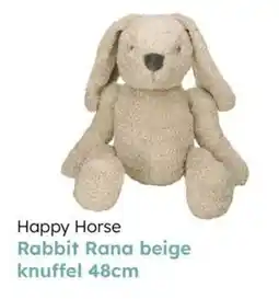 Multi bazar Happy horse rabbit rana beige knuffel aanbieding
