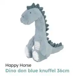Multi bazar Happy horse dino don blue knuffel aanbieding