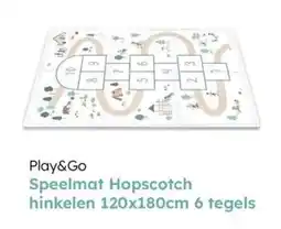 Multi bazar Play&go speelmat hopscotch hinkelen aanbieding