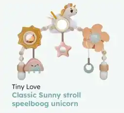 Multi bazar Tiny love classic sunny stroll speelboog unicorn aanbieding