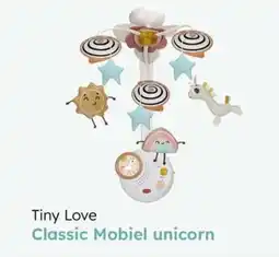 Multi bazar Tiny love classic mobiel unicorn aanbieding