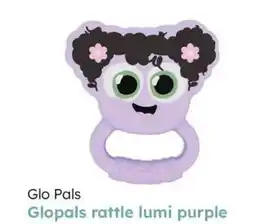 Multi bazar Glo pals glopals rattle lumi purple aanbieding