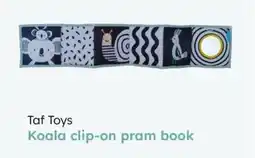 Multi bazar Taf toys koala clip-on pram book aanbieding