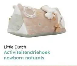 Multi bazar Little dutch activiteitendriehoek newborn naturals aanbieding