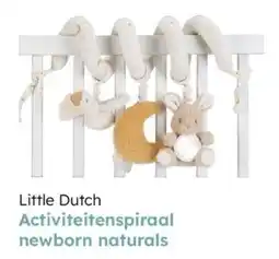 Multi bazar Little dutch activiteitenspiraal newborn naturals aanbieding