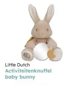 Multi bazar Little dutch activiteitenknuffel baby bunny aanbieding