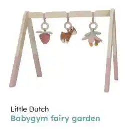 Multi bazar Little dutch babygym fairy garden aanbieding