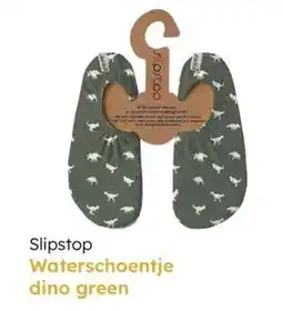 Multi bazar Slipstop waterschoentje dino green aanbieding