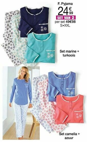 Damart Pyjama aanbieding